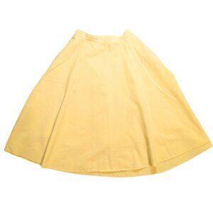 Uniqlo Yellow Circle Skirt with Pockets (EUC)